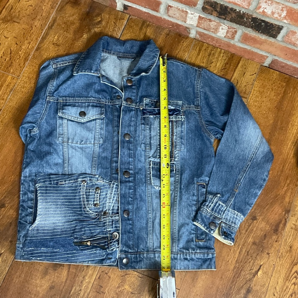 Denim Jacket - Patch Detailing - image 4